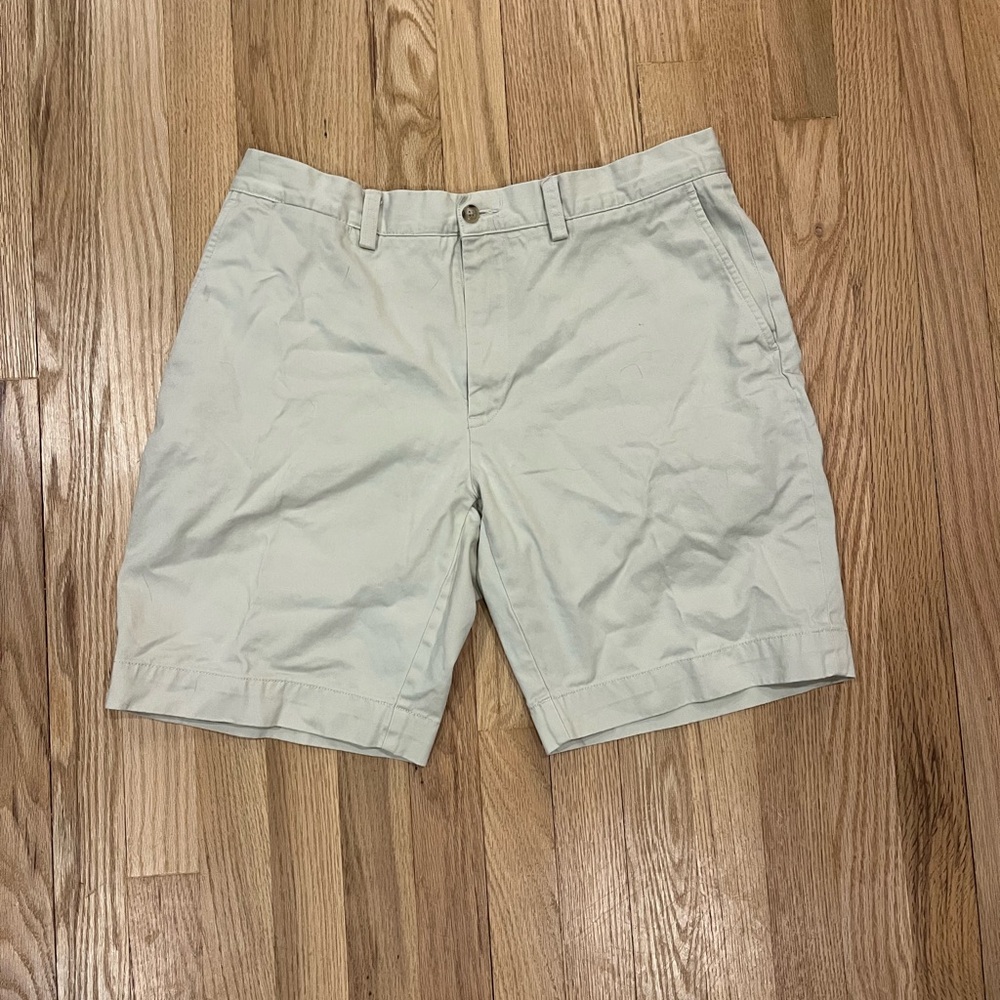 Men's Polo Ralph Lauren 9” Cream Shorts